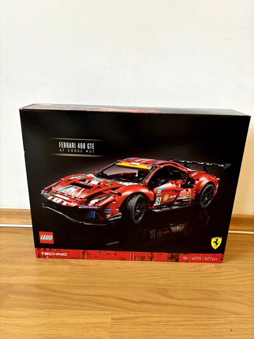 Lego Technic 42125 Ferrari 488 GTE "AF Corse #51"