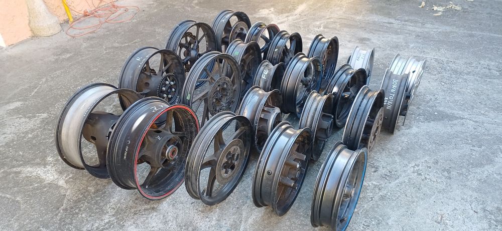 Roti jante moto diverse modele 100 lei/bucata