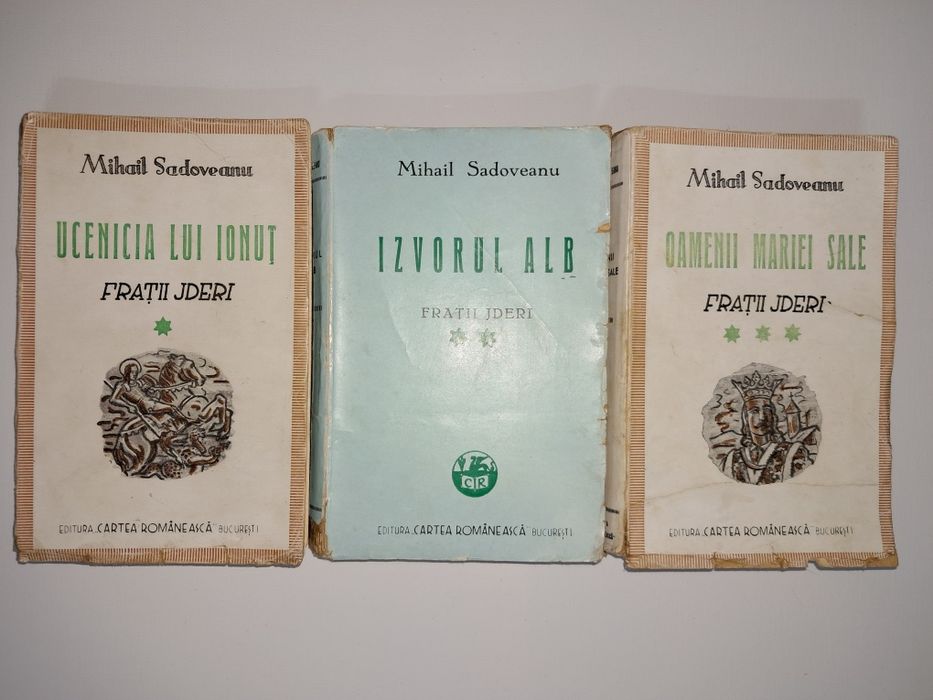 Cărți vechi pentru bibliofili 1942 Frații Jderi Mihail Sadoveanu
