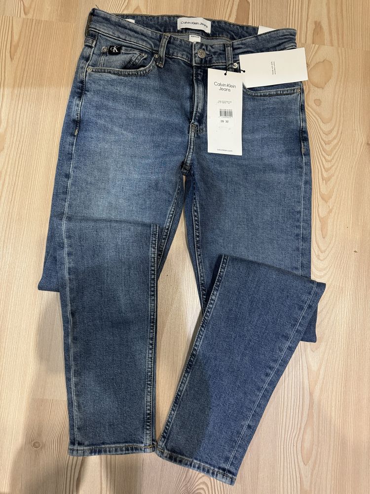 Дълги дънки calvin klein jeans W28 L32