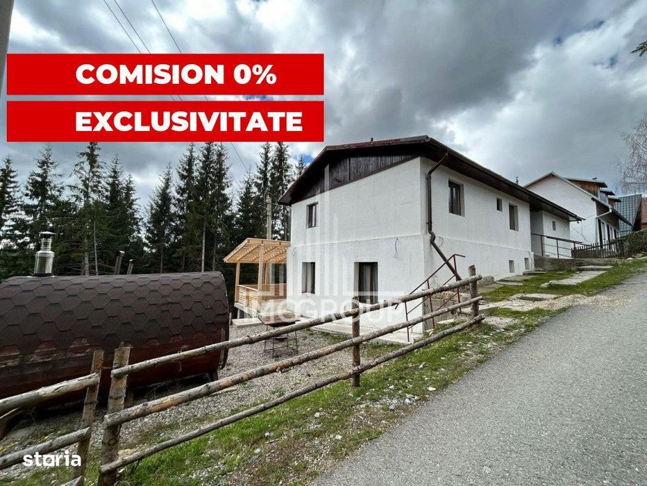 Hostel 10 camere | capacitate 33 persoane | sauna | ciubar | Muntele B