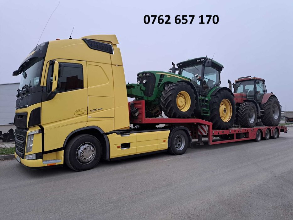 Trailer transport utilaje A2-Lehliu,Drajna,Fetesti,Cernavoda,Medgidia