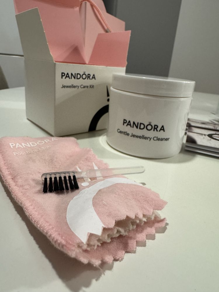 Pandora пръстен гривна талисман обеци