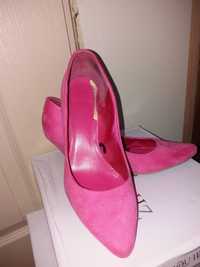 Розови Обувки HM с ток