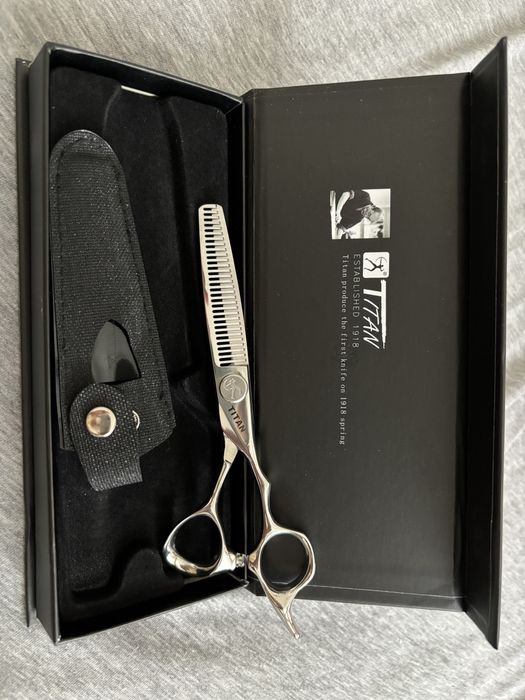 Професионална Японска Фризьорска Филираща Ножица Титан