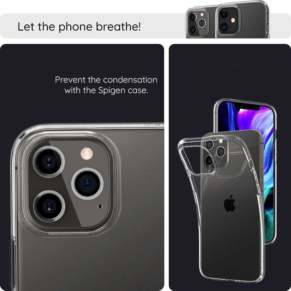 Husa Spigen Liquid Crystal  iPhone 15 Pro Max - Transparent