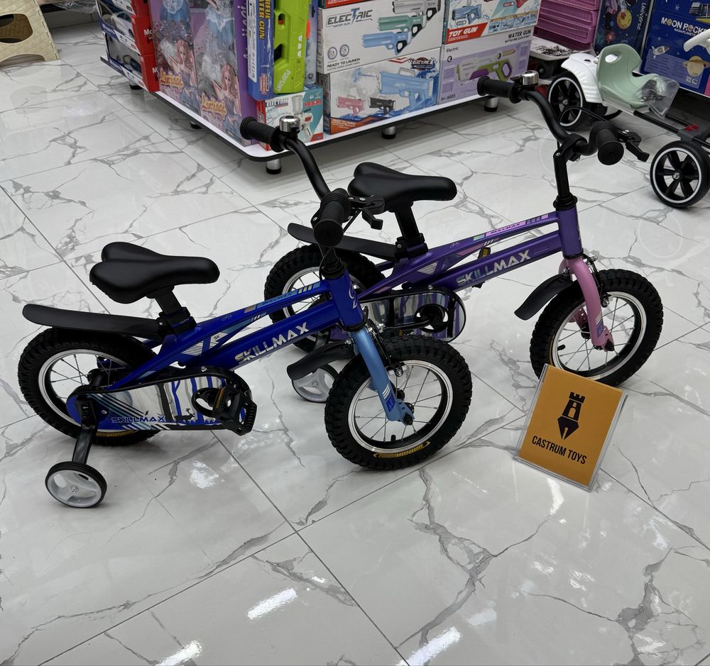 Велосипед Skillmax 12 размер (4-6 лет) Castrum Toys