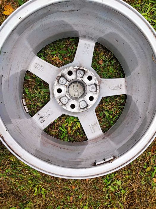 Audi/Ауди; Фолксваген/VW - 16 цола 5x112; 4 бр. оригинални лети джанти