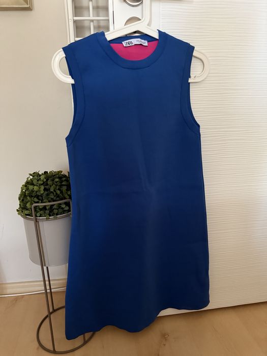 Синя рокля Zara