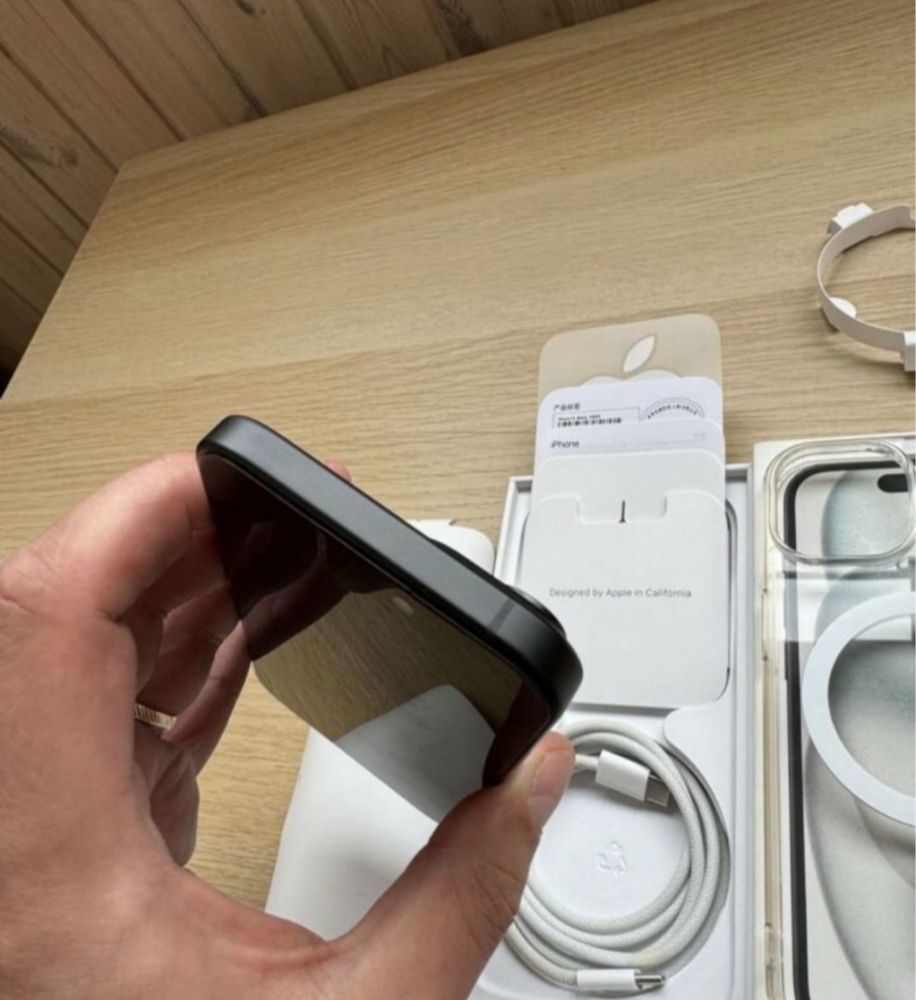Iphone 15 black dual sim