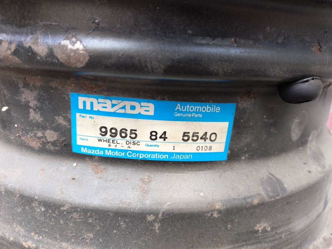 Пара дисков R14 на Mazda Мазда