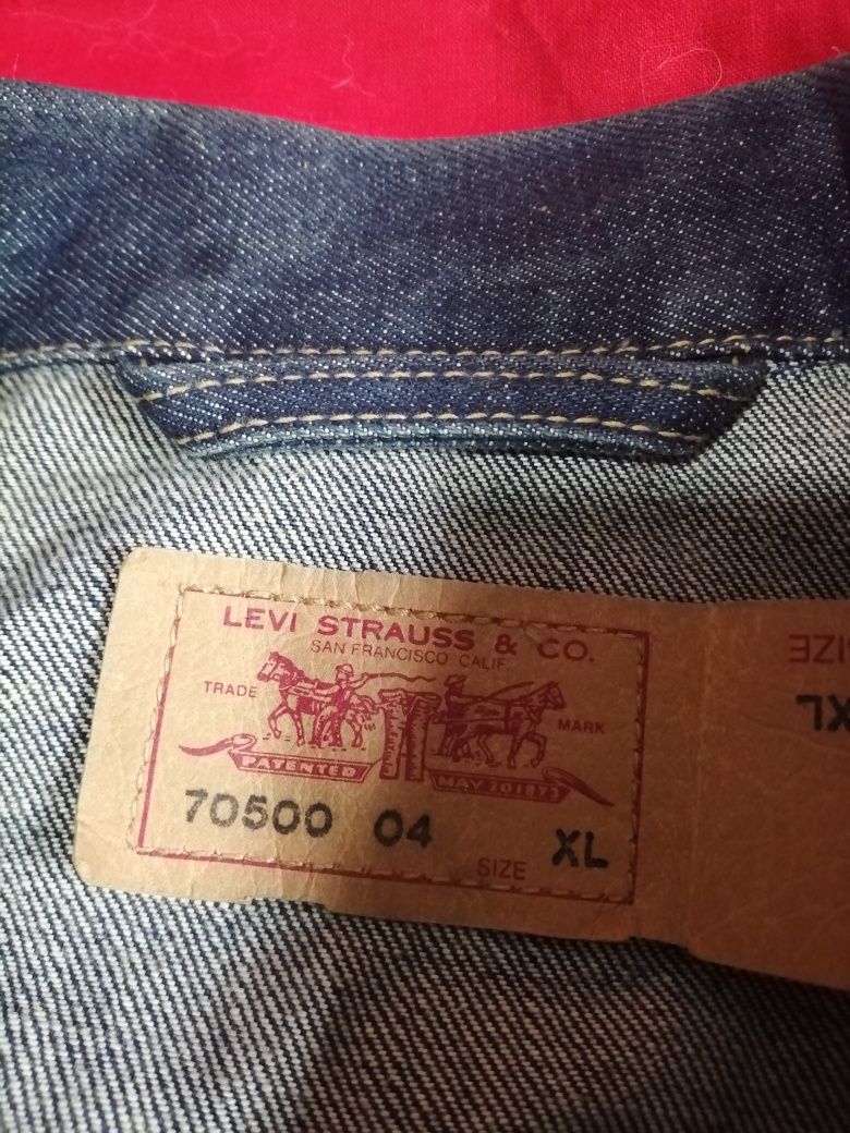 Geaca jeans Levi's size XL