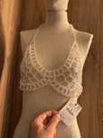 Accesoriu  Zara, tip sutien, cu pietre, marime M-universala