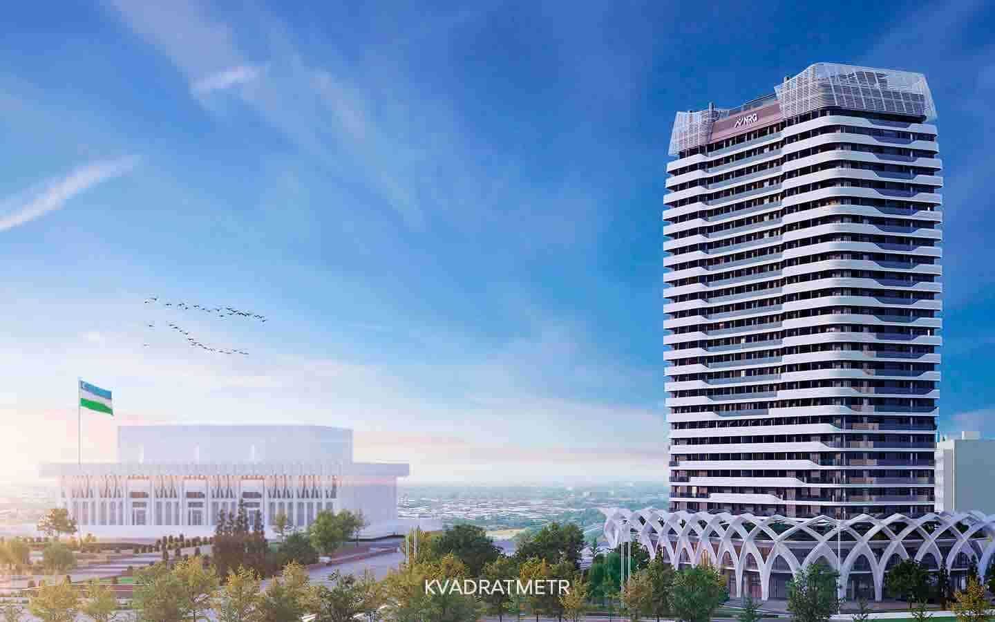 3/17/26 - NRG U-Tower - Tashkent City - Gardens - Boulevard - Гарденс