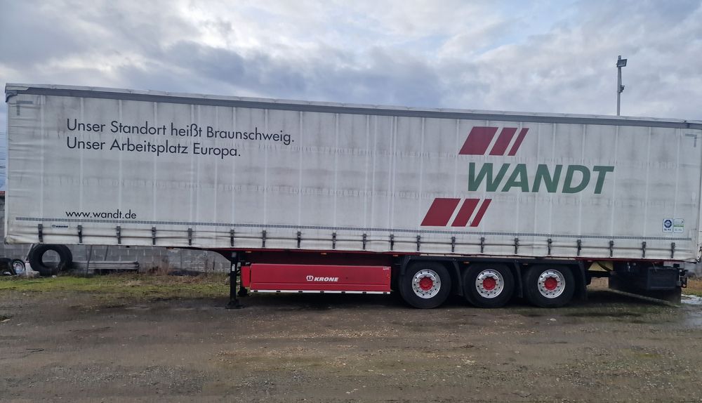 Vand semiremorca prelata standard Krone SD 2017 axa liftanta Schmitz