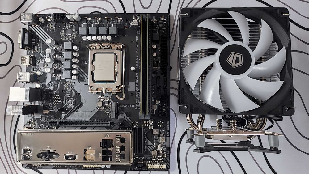 Комплект i5 12400, B760M, 16Gb DDR4-3200, SE-214-XT ARGB