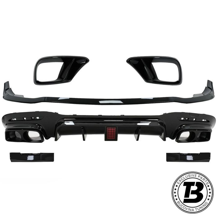 Pachet Exterior Prelungiri compatibil cu Mercedes S Class W222 B Design