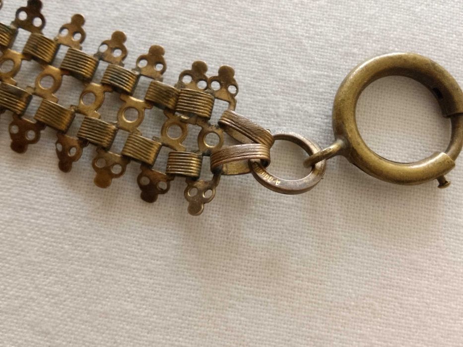 Антикварен автентичен рядък възрожденски накит от дубле