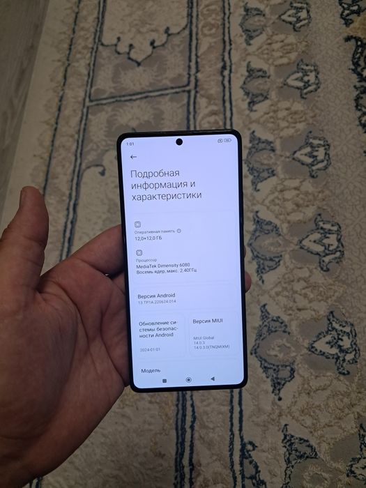 Xiaomi Redmi Note 13R Pro 5G 24/256GB Igravoy Holati Ideal Yengide Zor