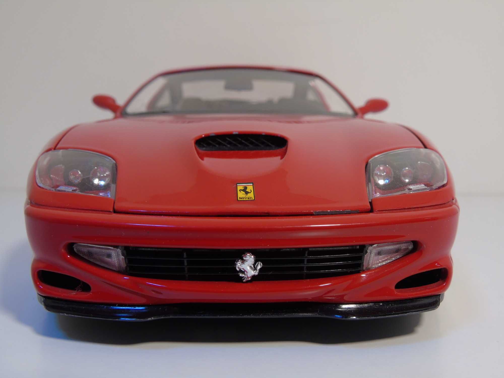 Macheta Auto Burago 1:18 Ferrari 550 Maranello 1996 Red GC/Impecabila