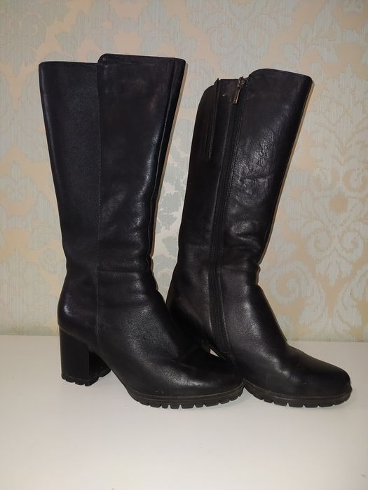 Зимние сапоги натуральная кожа