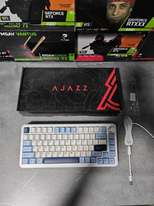 Клавиатура Ajazz ak820 max