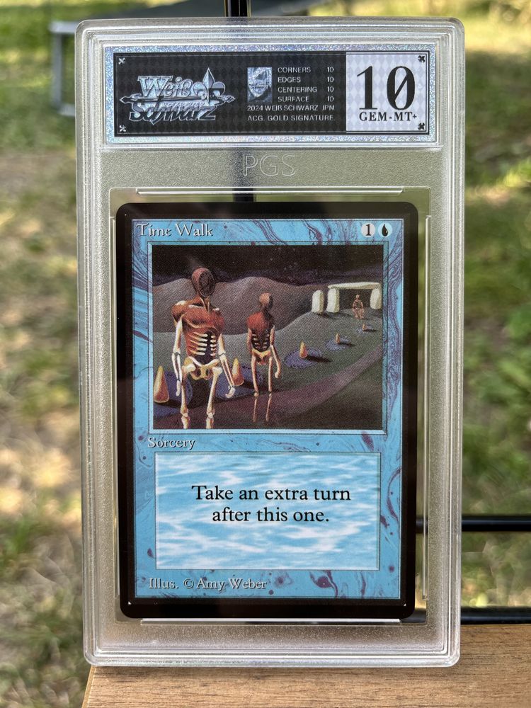 Magic The Gathering - Time Walk Card