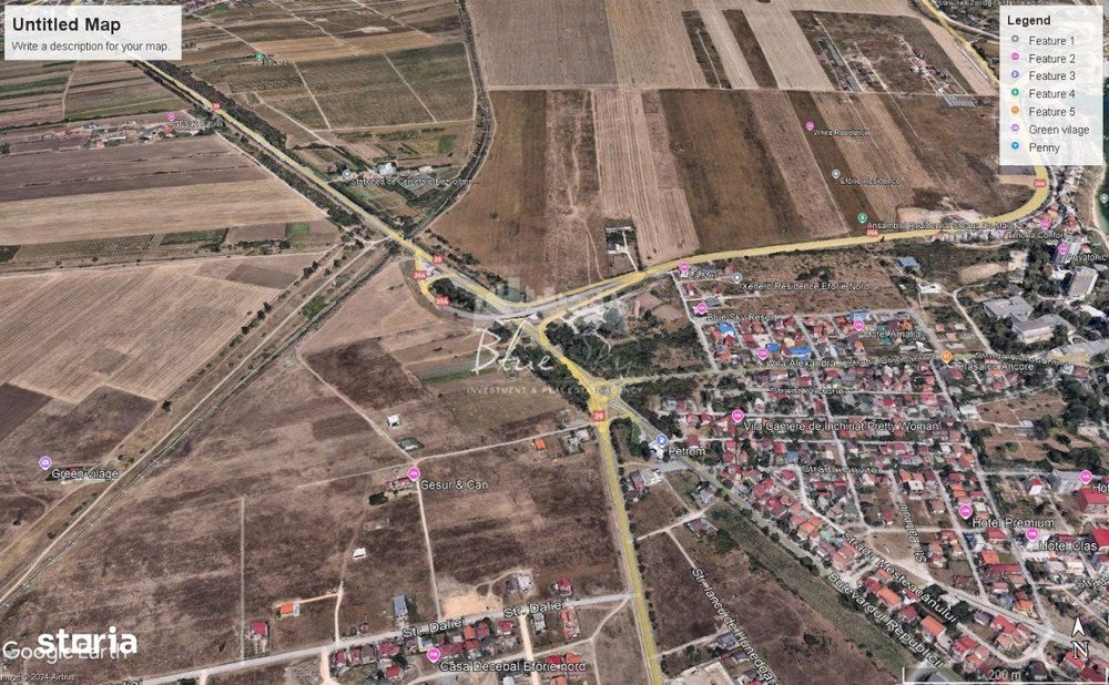 Teren 600 mp situat intre Agigea si Eforie Nord