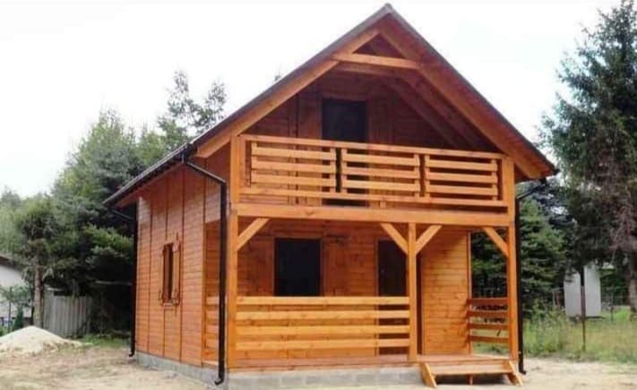 Facem cabane case casute din lemn masiv