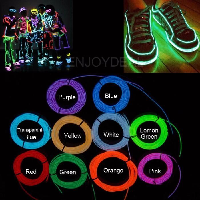 Fir luminos neon flexibil ELWIRE la cel mai bun pret