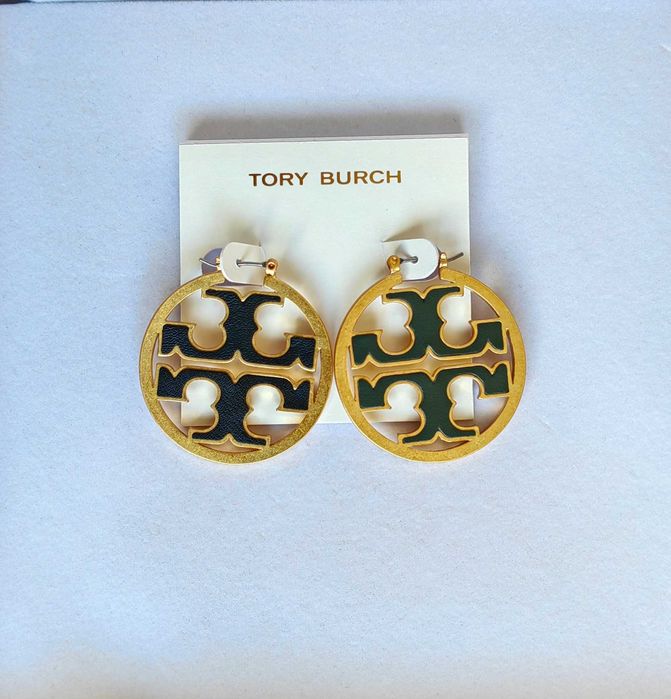 Обеци Tory Burch - Miller hoop earrings