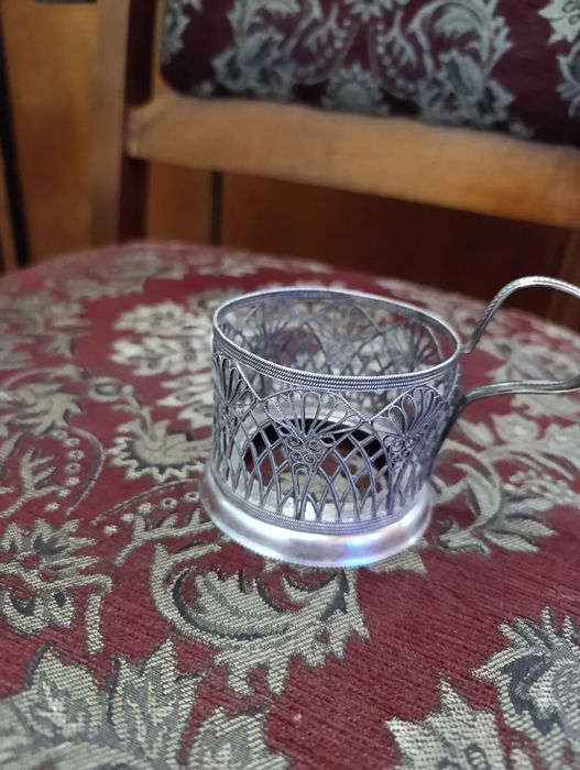 Мельхиоровый подстаканник