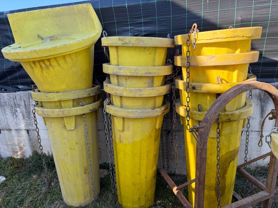 Tobogan evacuare moloz, jgheaburi 11 metri - Italia