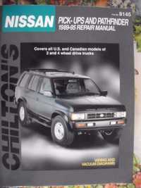 Manual auto Nissan Pick-up Pathfinder 1989-1995 Chilton precum Haynes