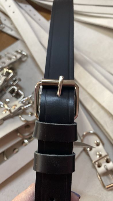 Войнишки колани  изработени от естествена телешка кожа