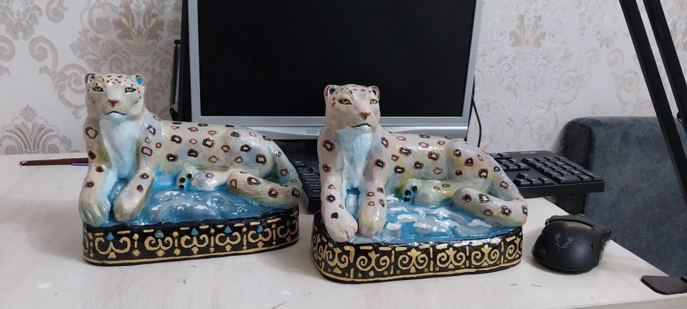 Копилка барс,  декоративная