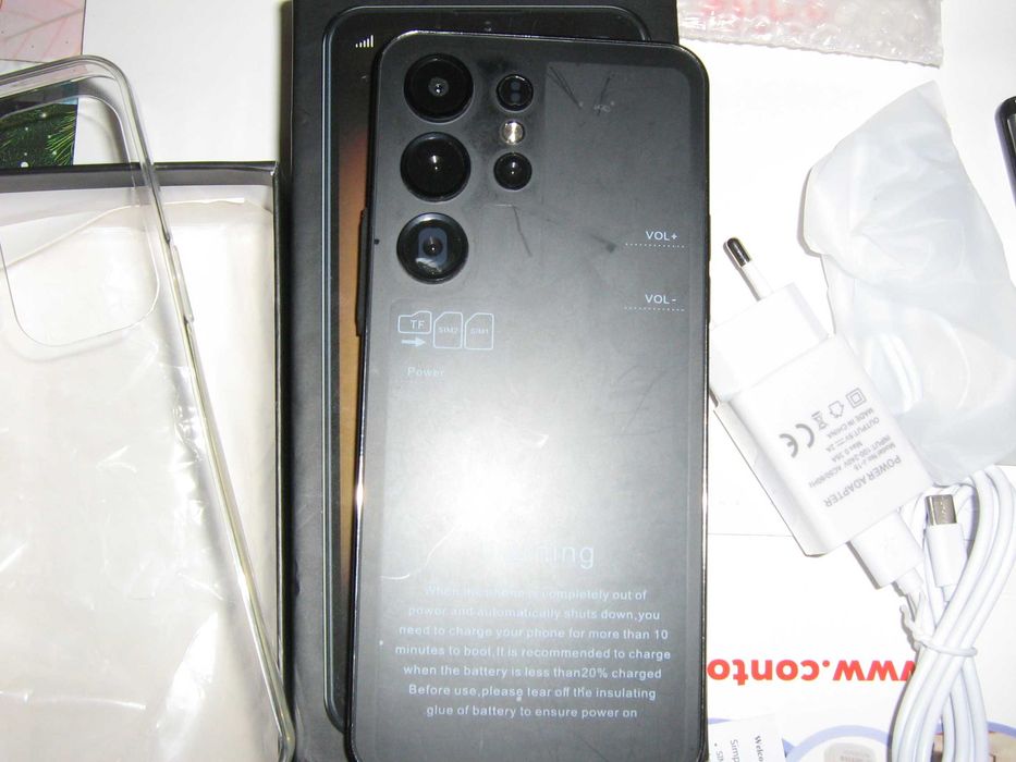 Tableta Bringtom si telefon S23 Ultra + si TCL 406 ambele la cutie