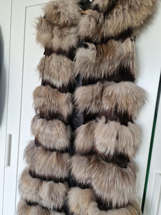 Vesta de blana naturală dama