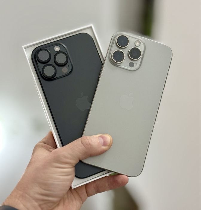 iPhone 16 Pro Max 512GB Titanium Black & Natural Neverlocked