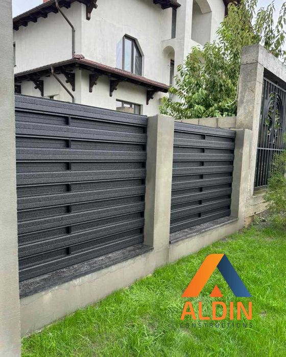 Gard tip jaluzele | Sipca metalica de gard