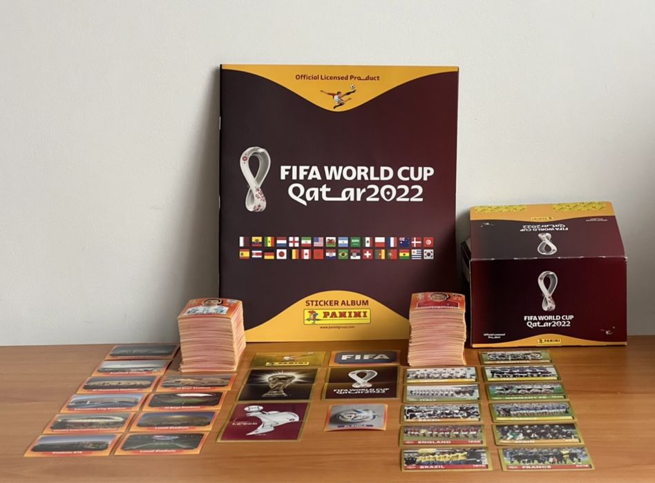 Panini World Cup Qatar 2022 Set Complet + Album Gol