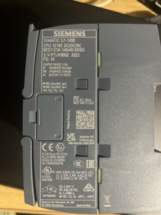 PLC 1214C siemens