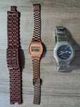 Lot 3 ceasuri de mana defecte: Casio, Breitling