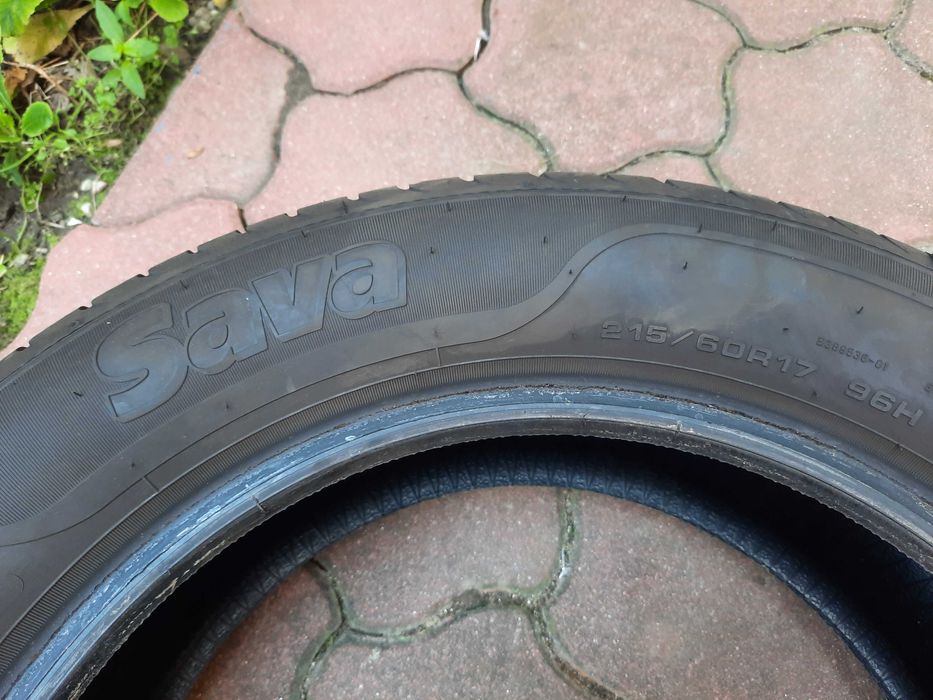 Vând anvelope SAVA, all season, M+S, 215/60/R17,