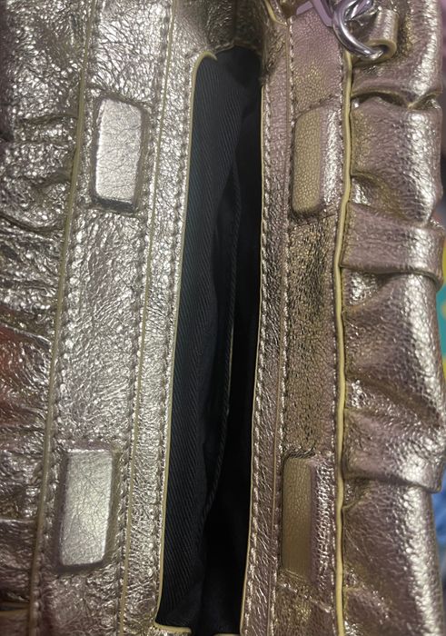 Дамска чанта Karl Lagerfeld напукана кожа