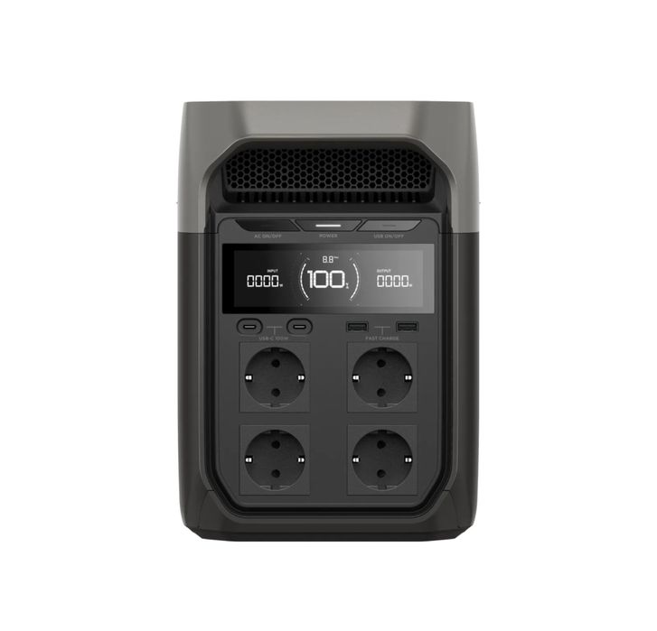 EcoFlow DELTA 3 – Baterie Portabilă 3600W | 1024Wh | Nou, Sigilat