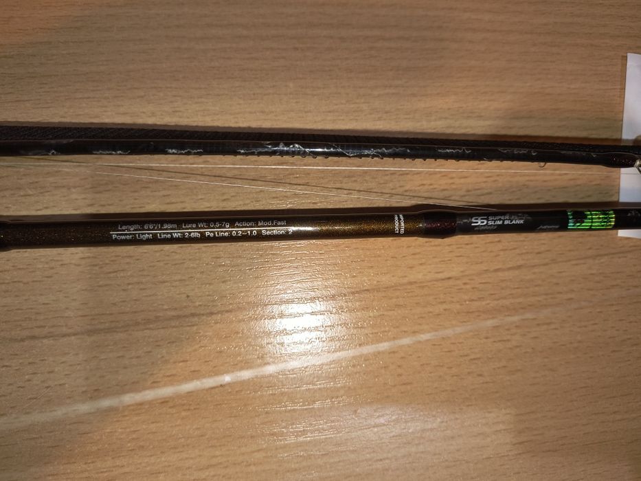 Спининг въдица Rapture SX NATIVE, дължина: 1.98 m, акция: 0.5-7 g Мака