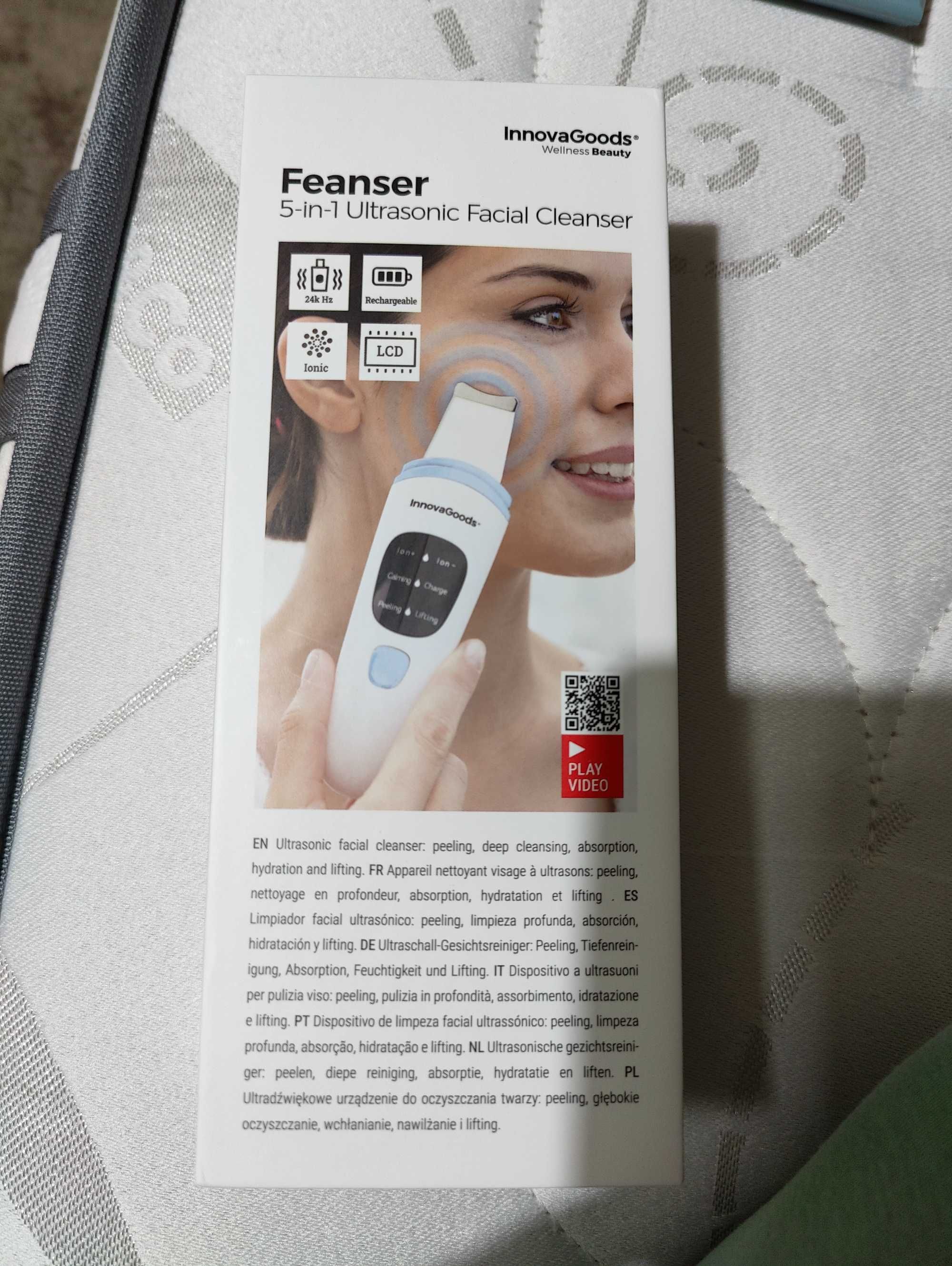5 in 1 ultrasonic facial cleanser