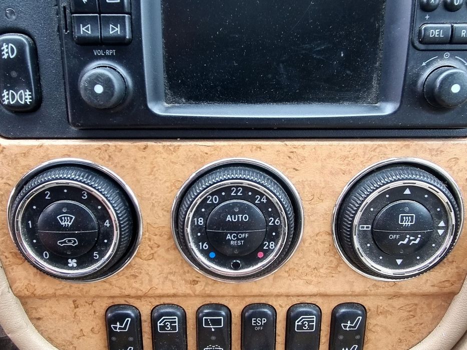 Panou comanda clima Mercedes Clasa ML (W163) [Fabr 1998-2005] 2.7 CDI