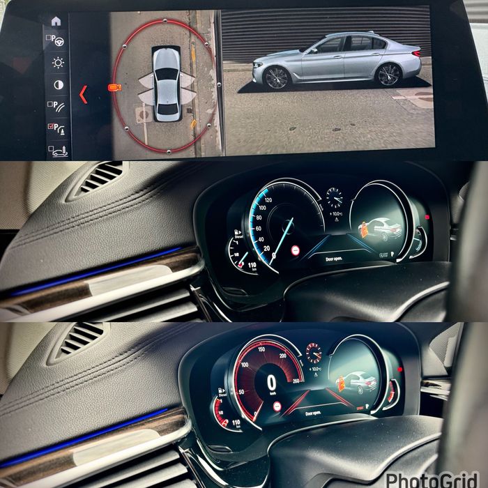 BMW 520D~Interior Confort~Seria7~Ceasuri Plasma~Camere360~KM Reali